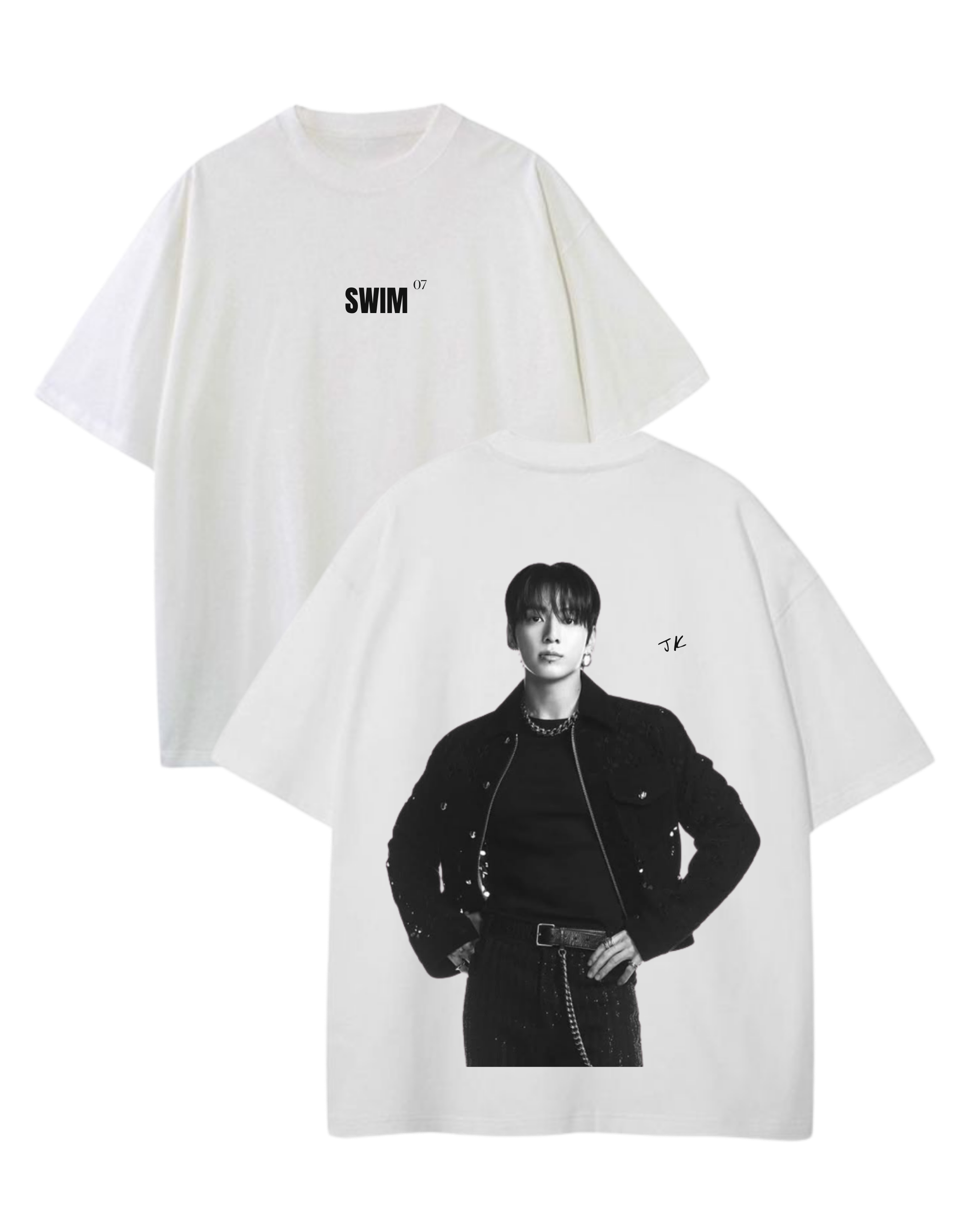 Playera Oversize - SWIM BY BTS - Jungkook