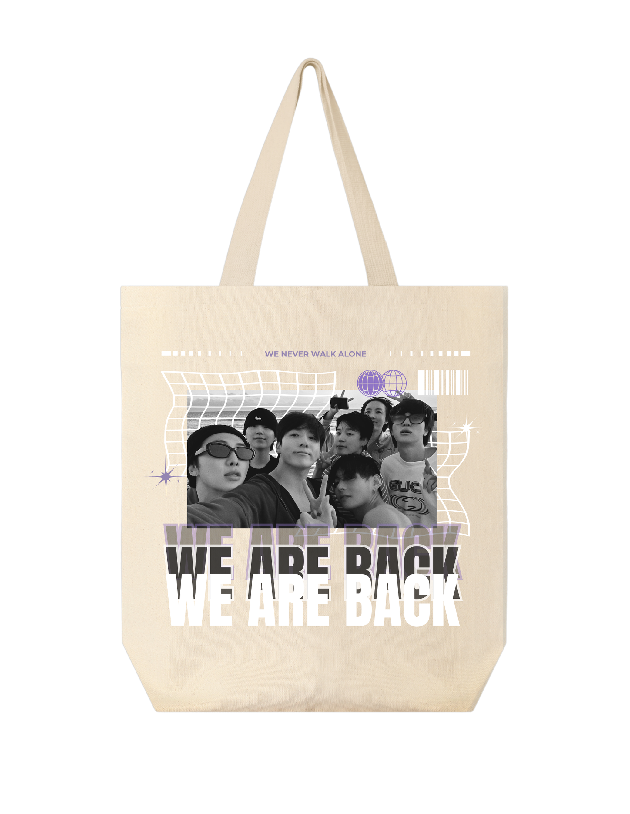 Tote bag - WE ARE BACK - bts