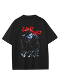 Playera Oversize COME OVER - SUGA (negro)